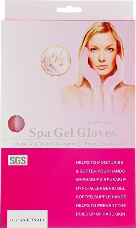 Moisturizing SPA Gel Gloves – Hydrating, Softening, Cracked Hand Repair Treatment