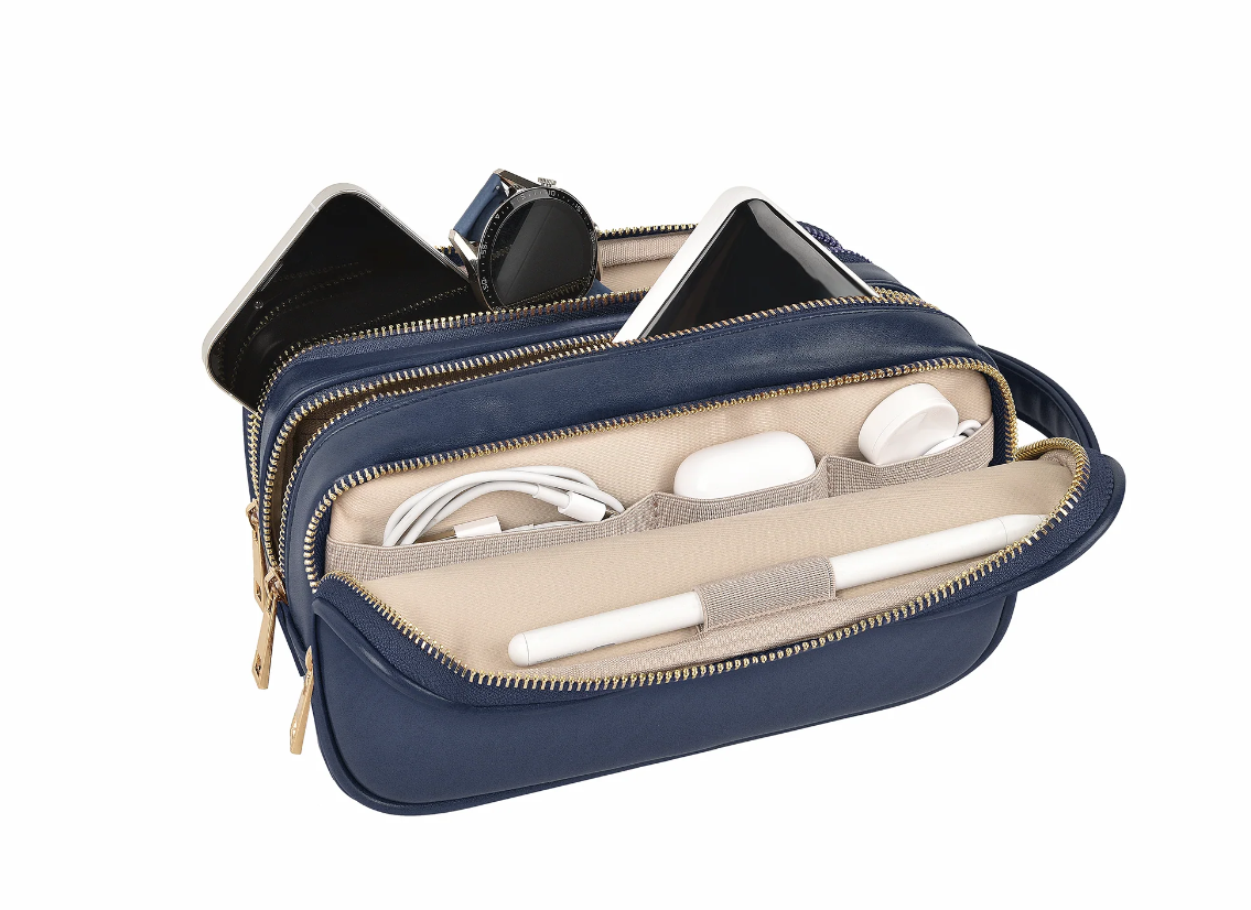 Travel Gadget Organizer Pouch ā Waterproof Cable Storage Bag for Electronics, Accessories, Chargers & Cables
