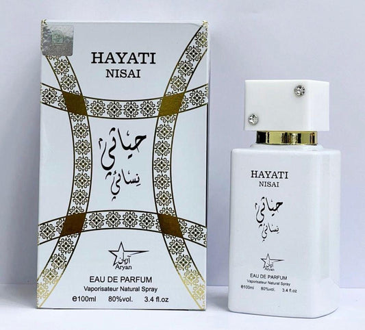 Hayati, Nisai, Perfume – Long-Lasting, Luxury Fragrance, Unisex Perfume, Exotic Scent, Elegant Aroma, Daily Wear